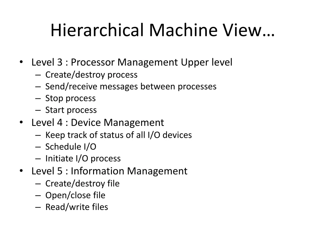 hierarchical machine view 3