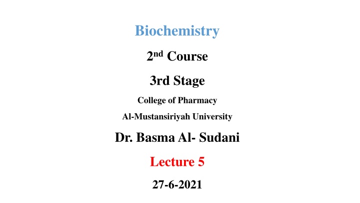 biochemistry