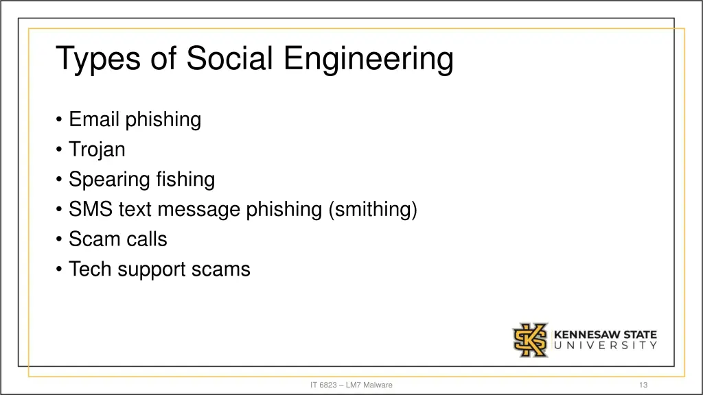 types of social engineering