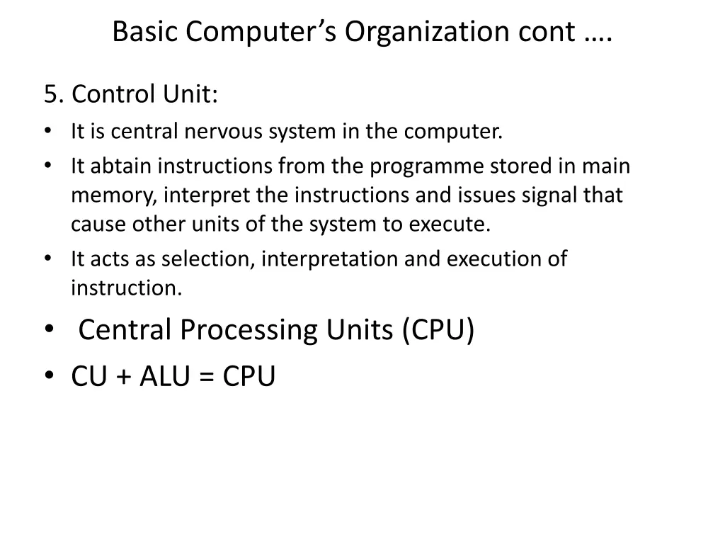 basic computer s organization cont 1