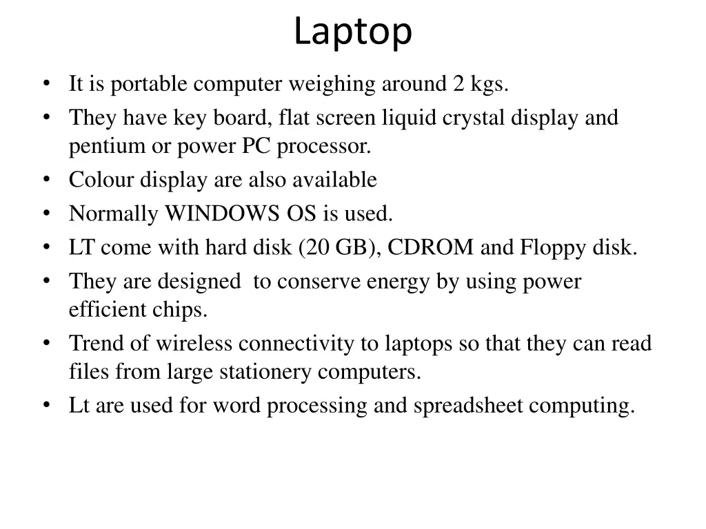 laptop