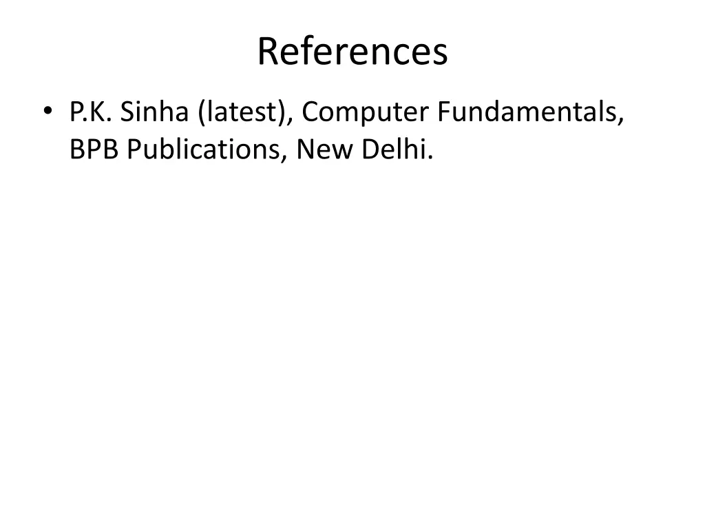 references