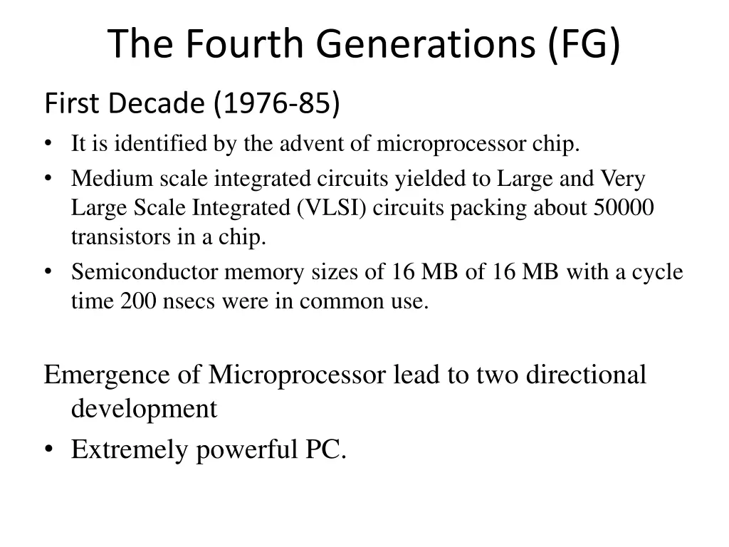 the fourth generations fg