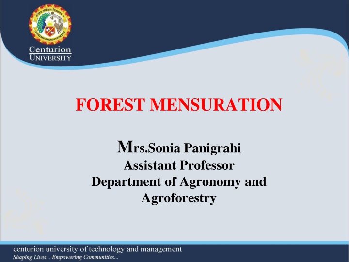 forest mensuration