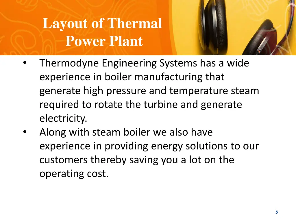 layout of thermal power plant