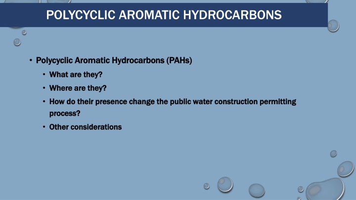 polycyclic aromatic hydrocarbons