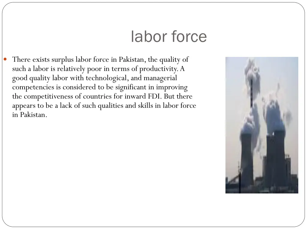 labor force