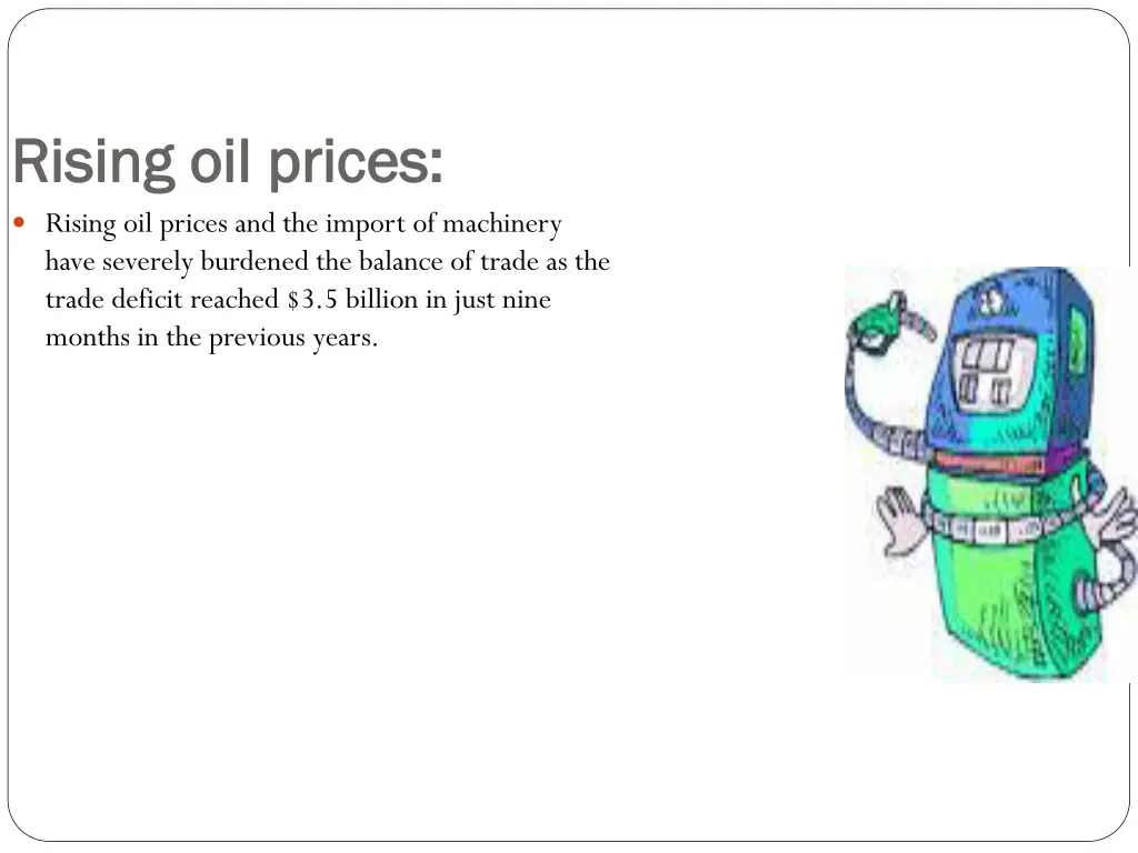 rising oil prices rising oil prices rising