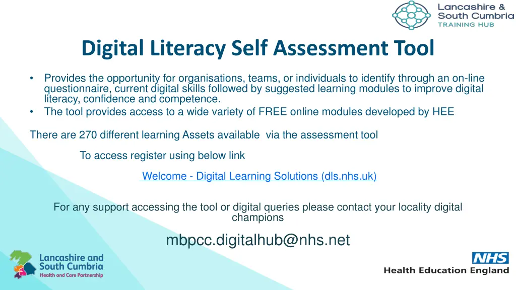 digital literacy self assessment tool