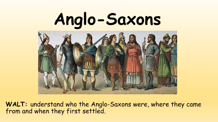 anglo saxons