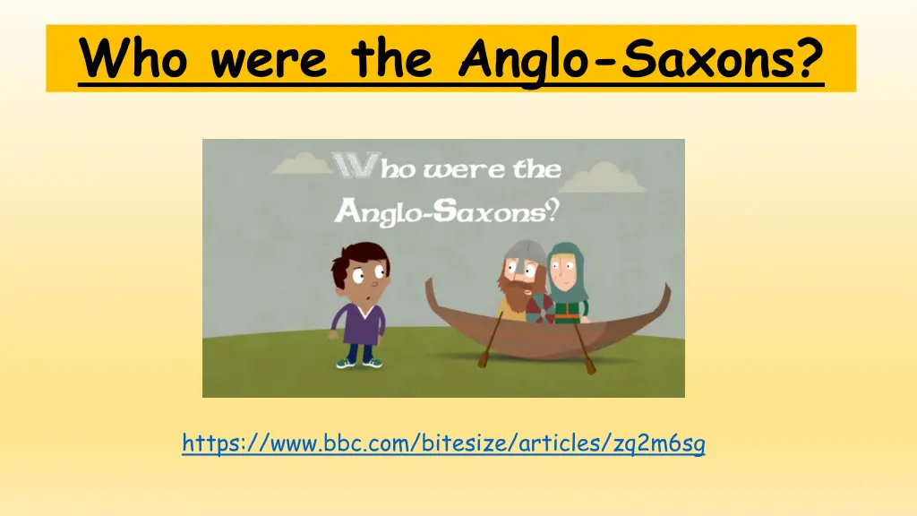 who were the anglo saxons