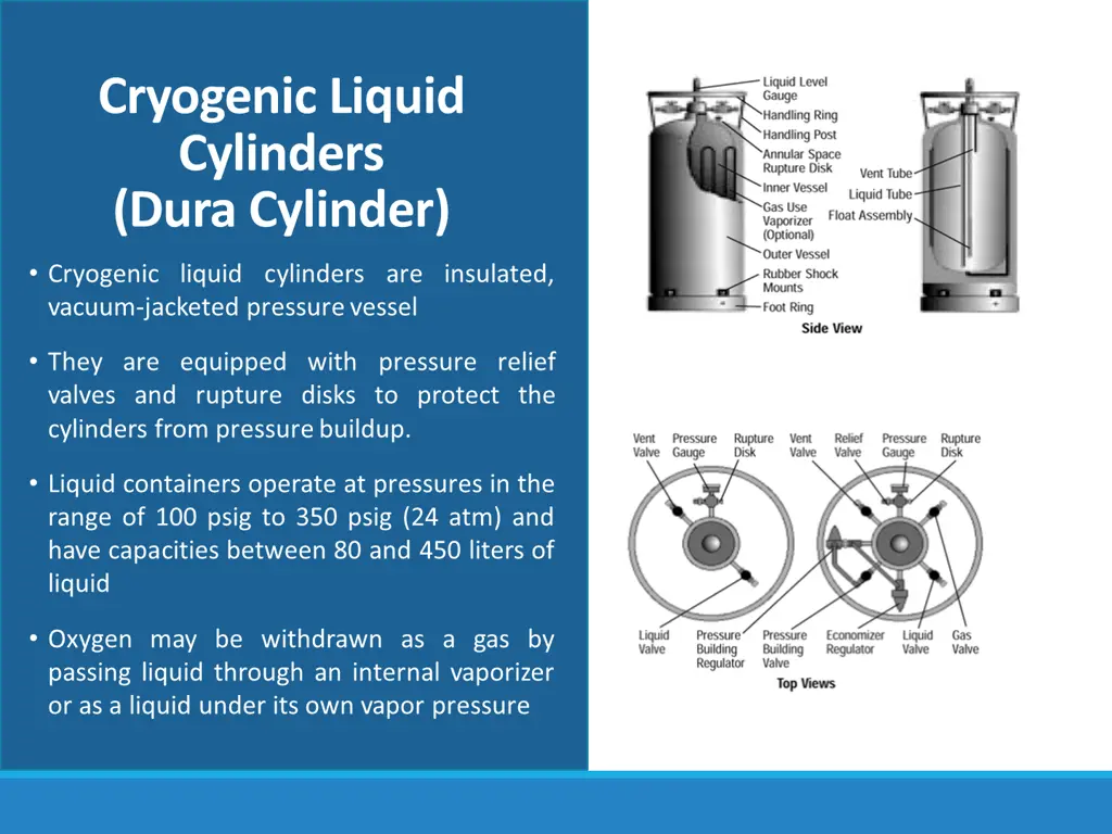 cryogenic liquid cylinders dura cylinder