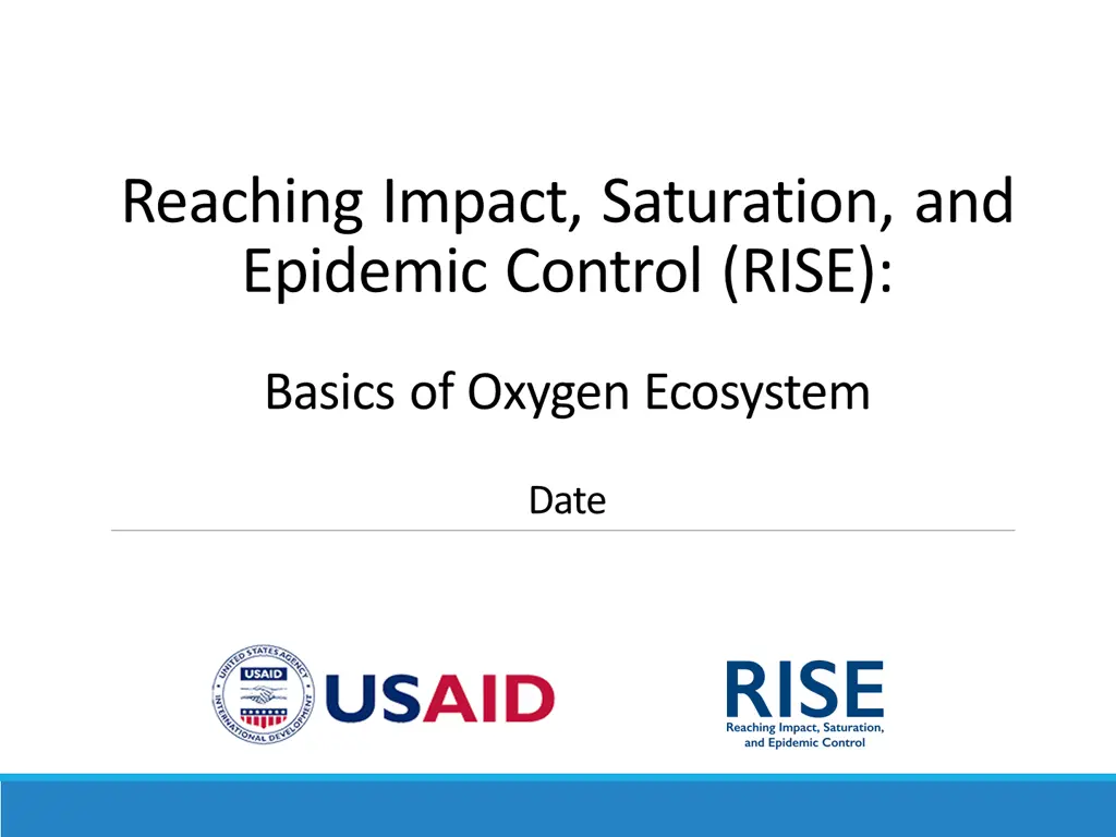reaching impact saturation and epidemic control