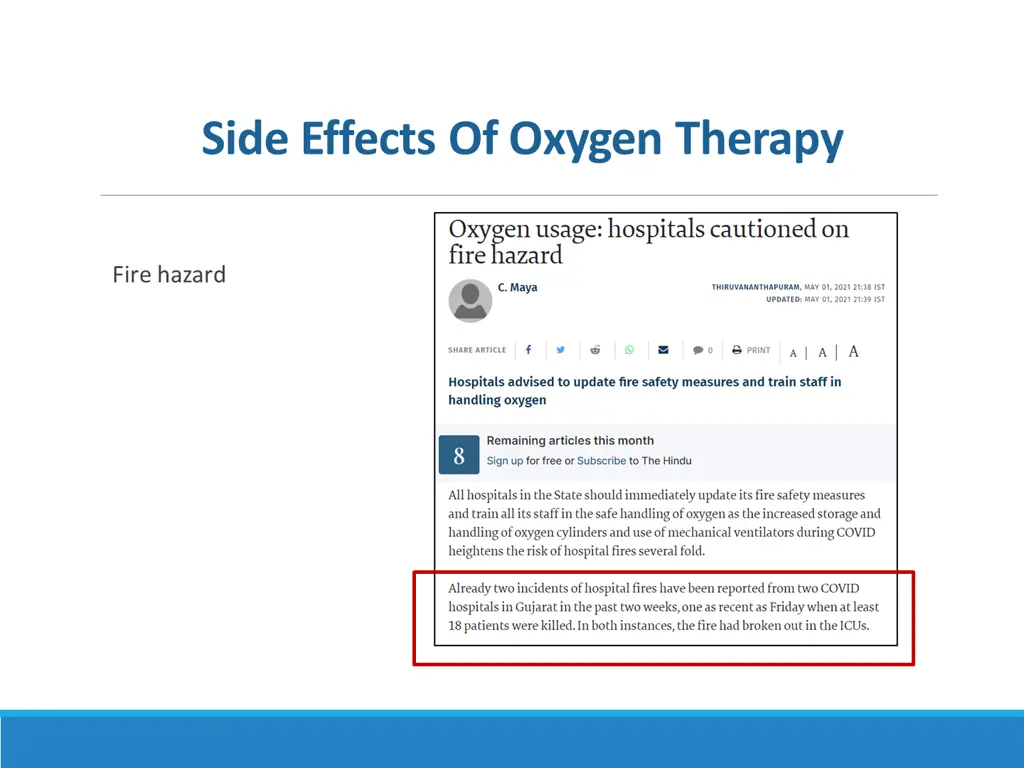 side effects of oxygen therapy