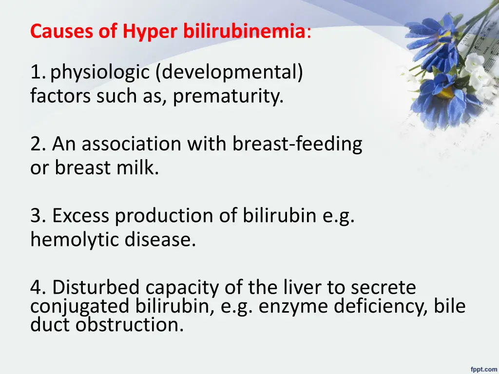 causes of hyper bilirubinemia