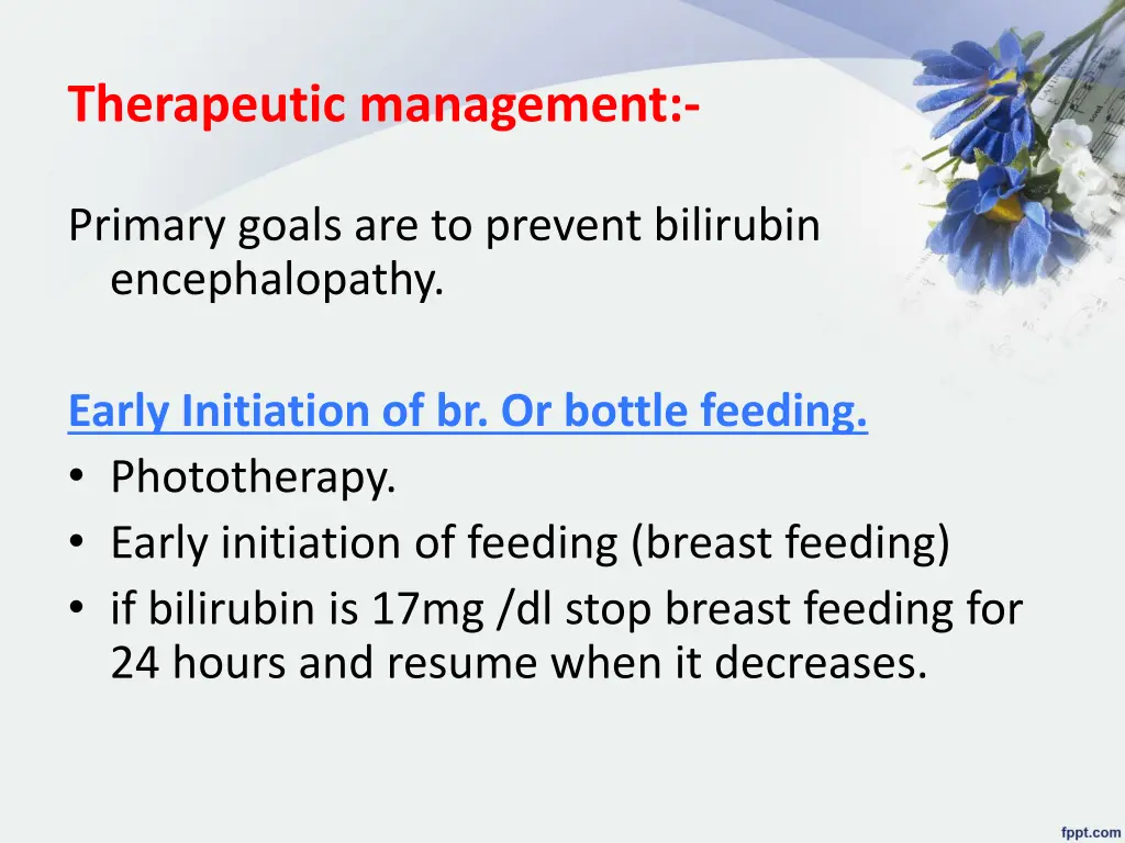 therapeutic management