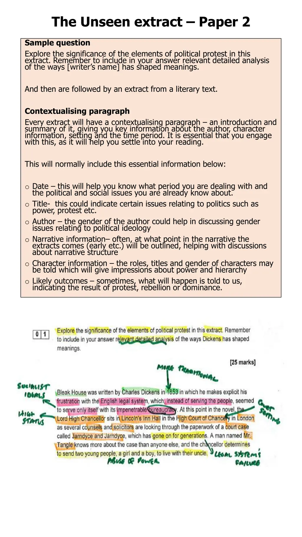 the unseen extract paper 2