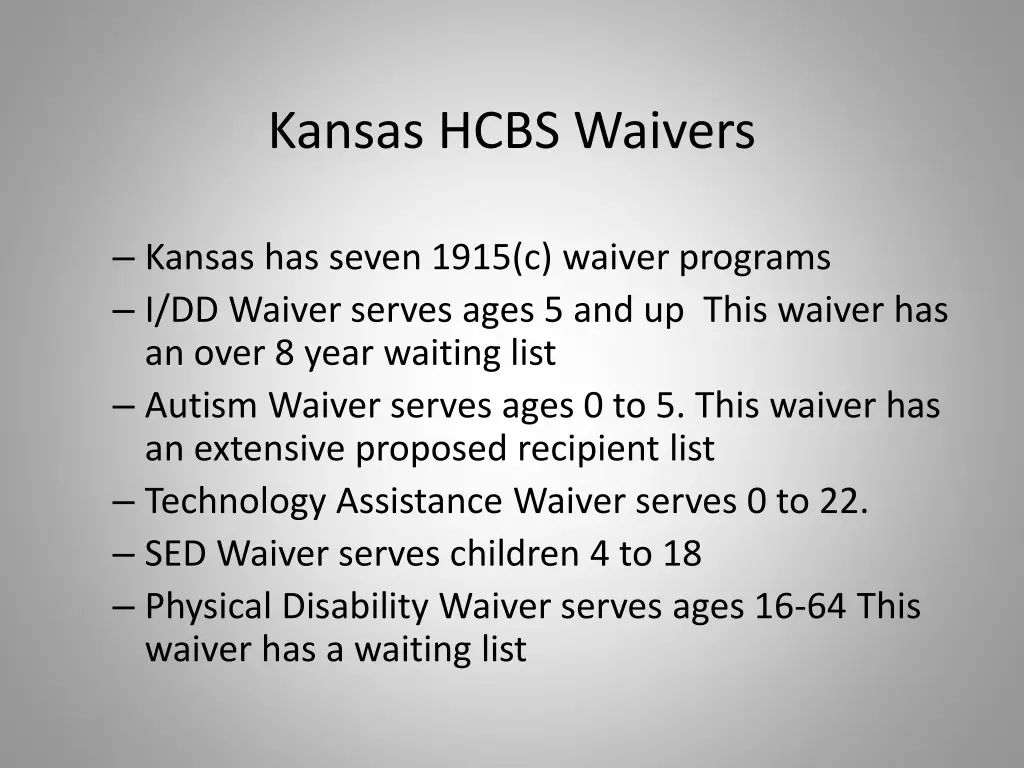 kansas hcbs waivers 1