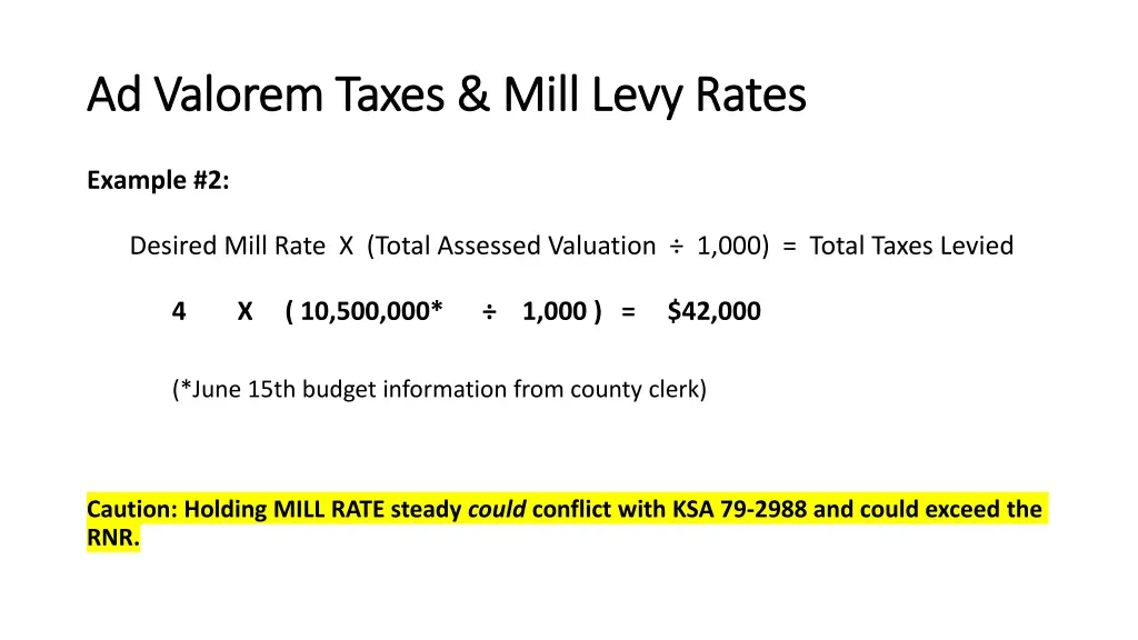 ad valorem taxes mill levy rates ad valorem taxes 2