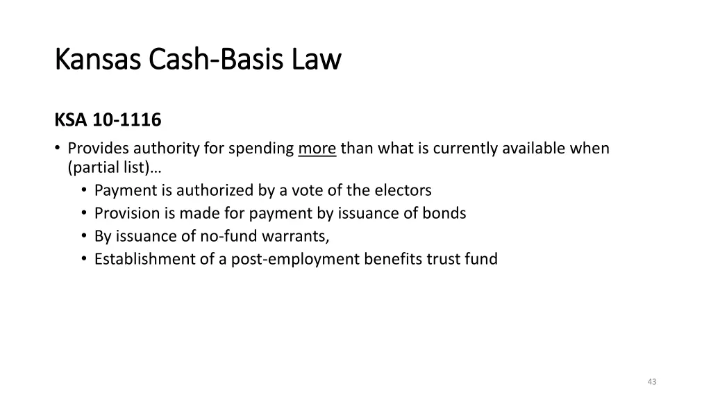 kansas cash kansas cash basis law 1