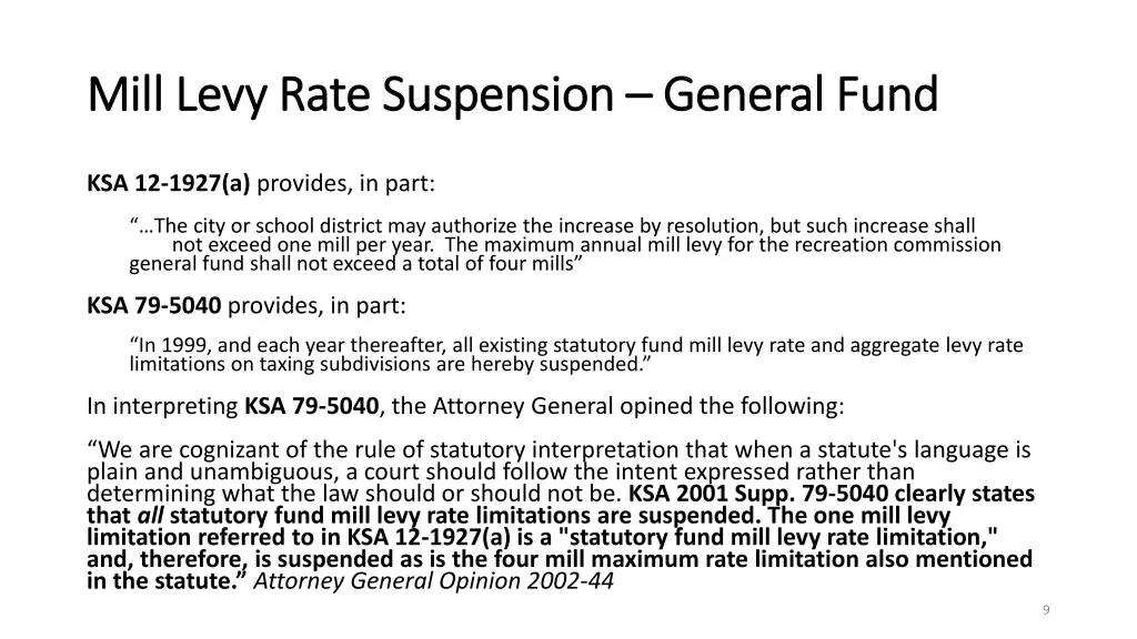 mill levy rate suspension mill levy rate