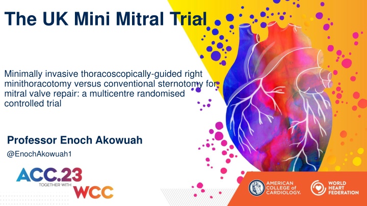 the uk mini mitral trial