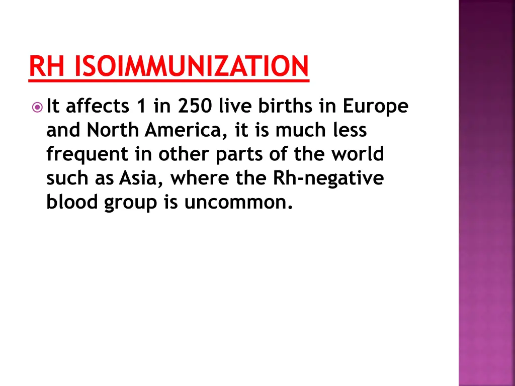 rh isoimmunization 2