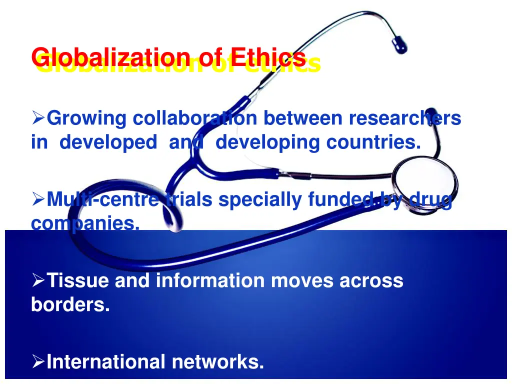 globalization of ethics globalization of ethics