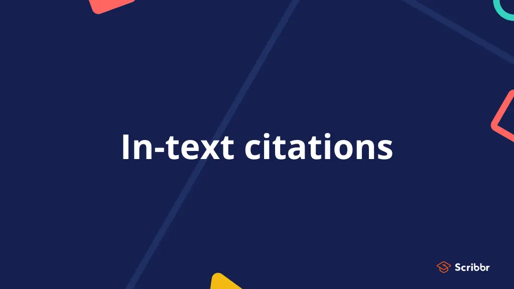 in text citations