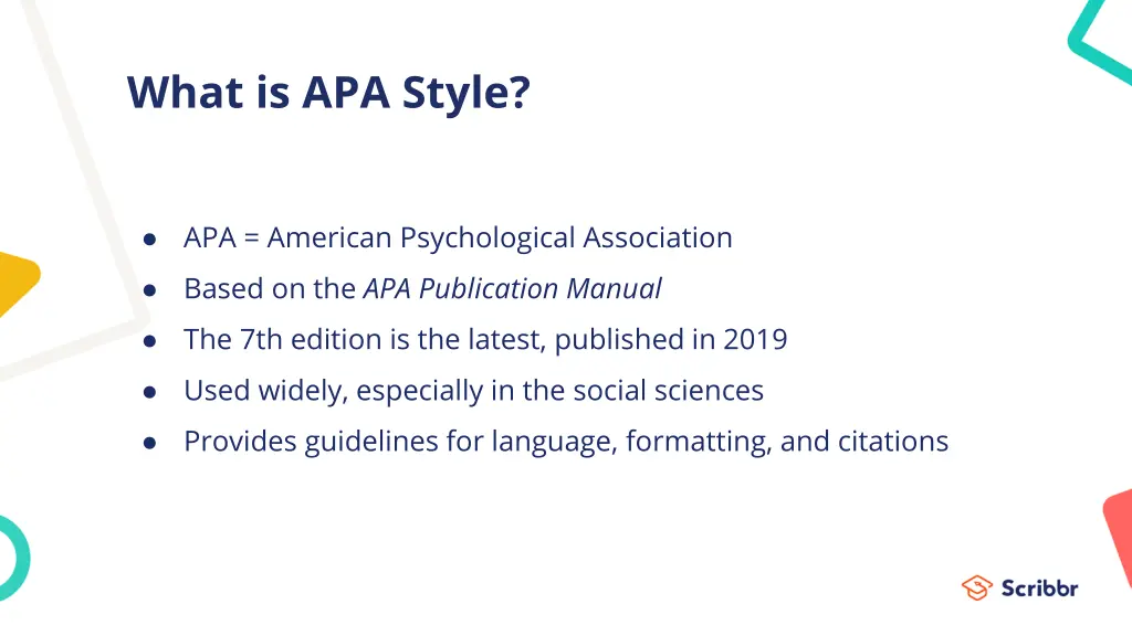 what is apa style