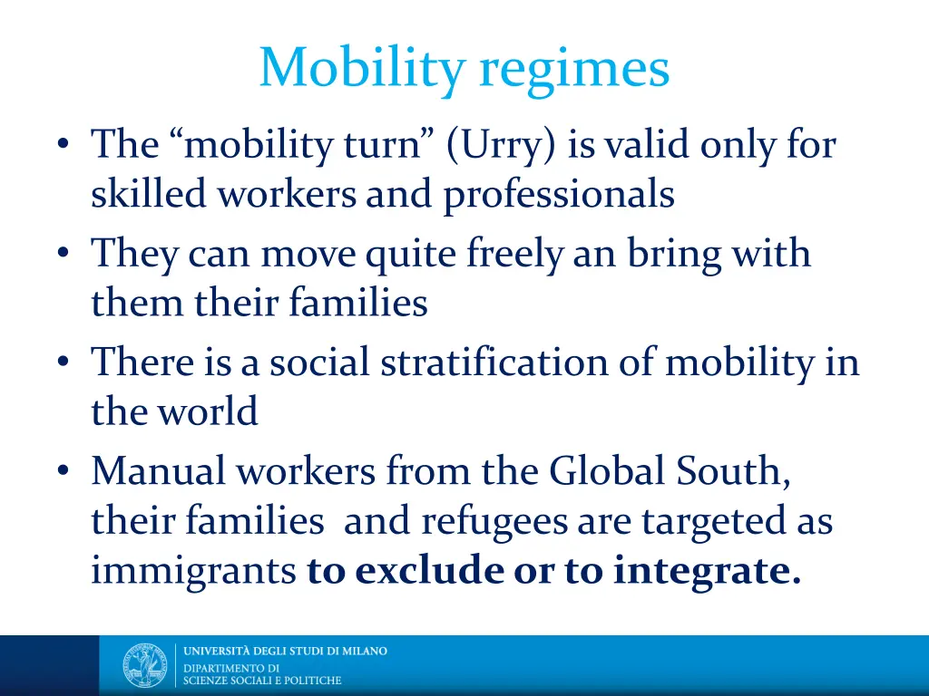 mobility regimes the mobility turn urry is valid