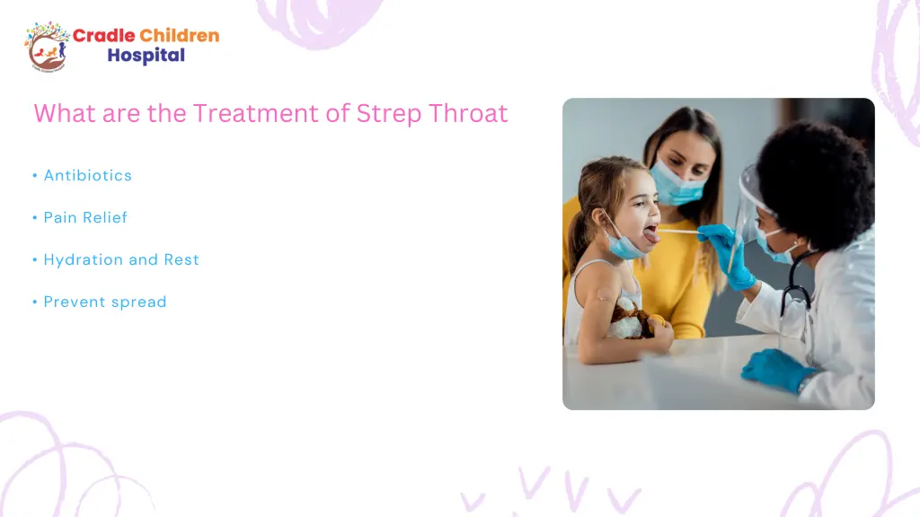 what are the treatment of strep throat what