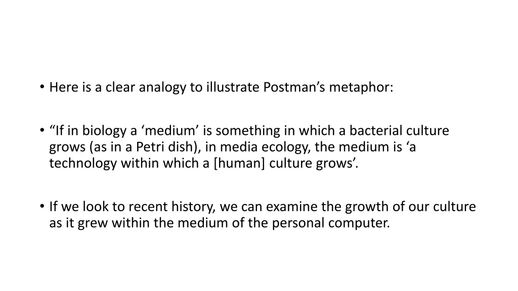 here is a clear analogy to illustrate postman