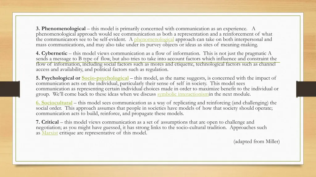 3 phenomenological this model is primarily