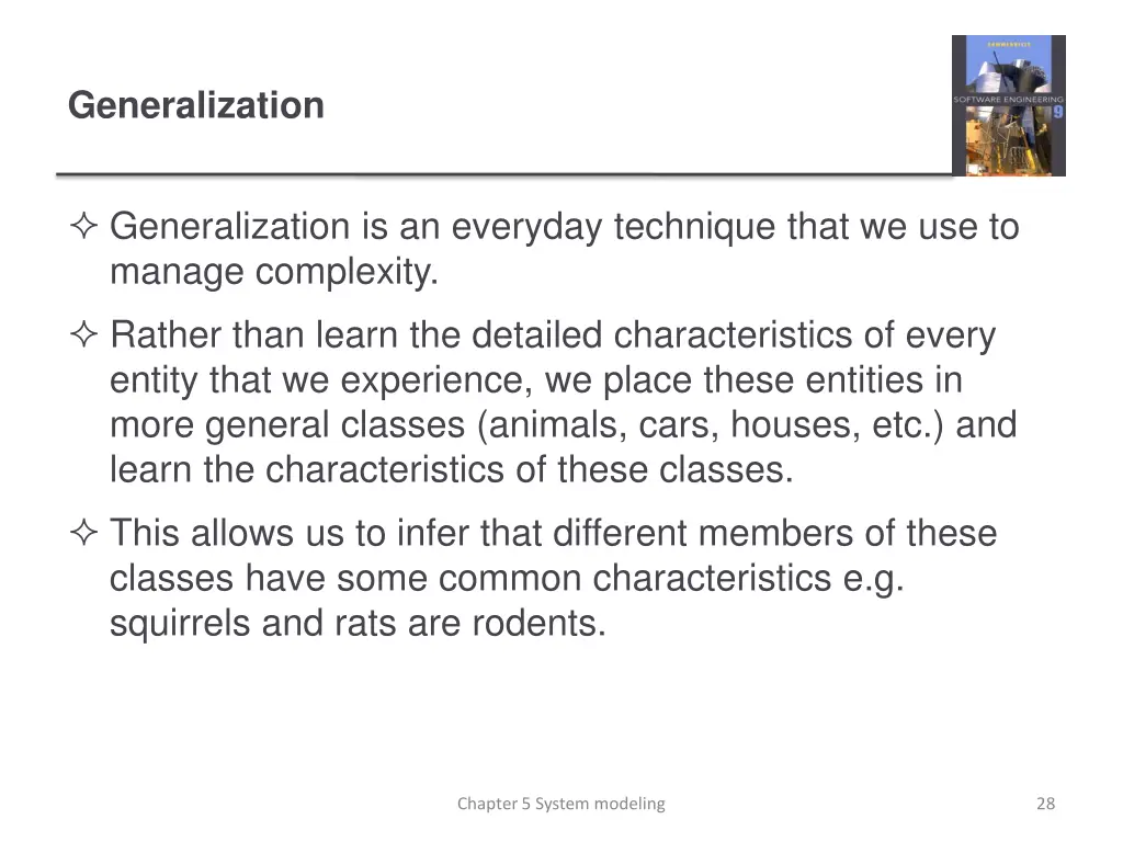 generalization