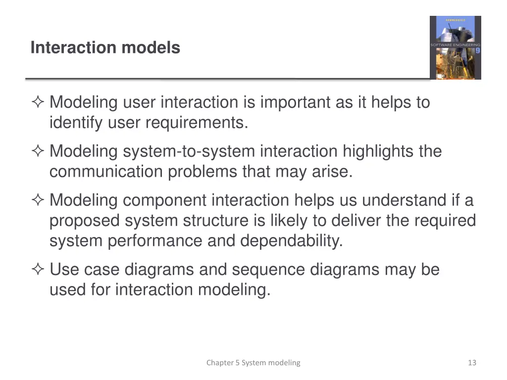 interaction models