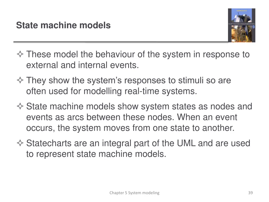 state machine models