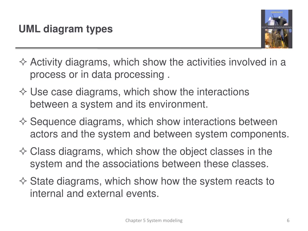 uml diagram types