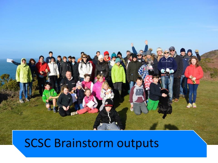 scsc brainstorm outputs