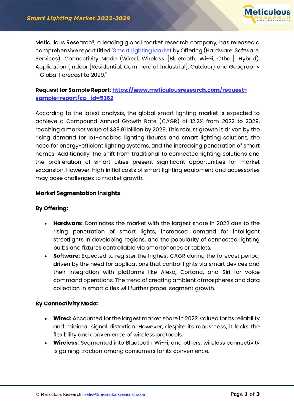 smart lighting market 20 2 2 20 29