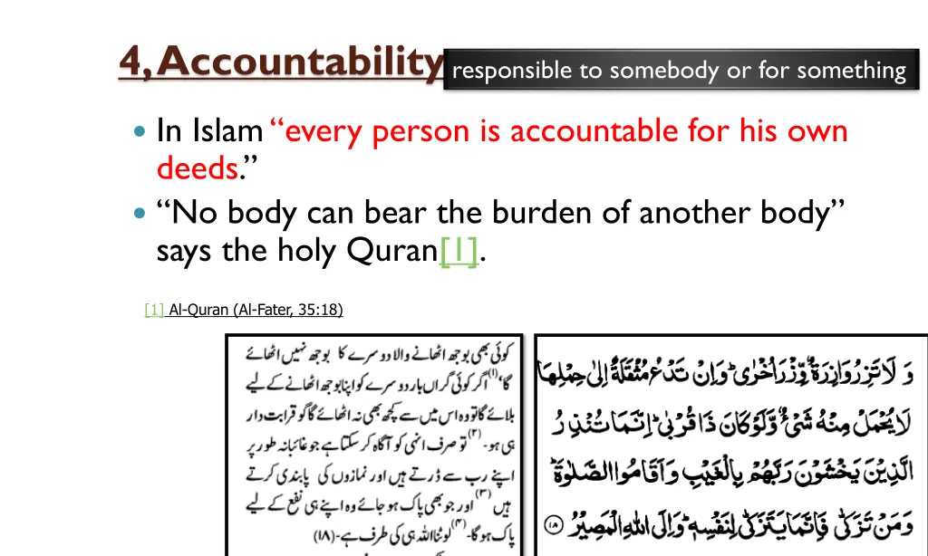 4 accountability