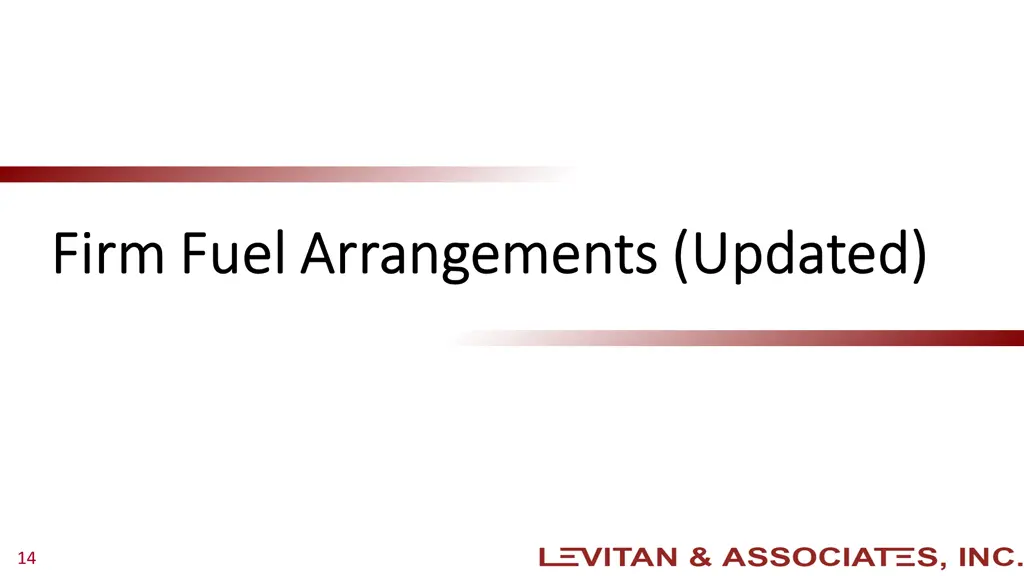 firm fuel arrangements updated firm fuel