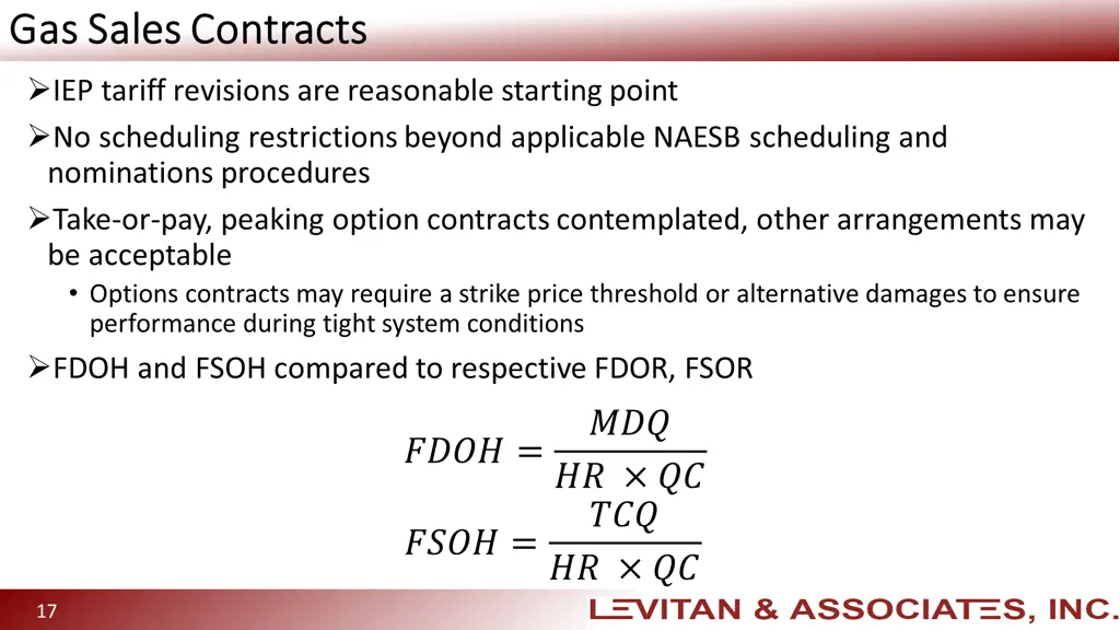 gas sales contracts gas sales contracts