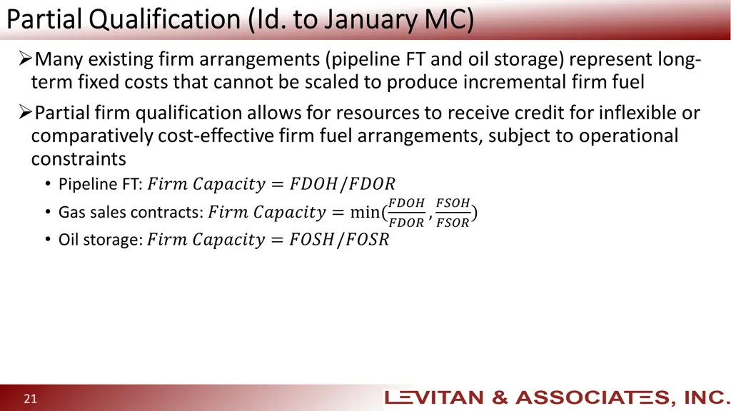 partial qualification id to january mc partial