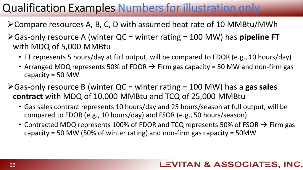 qualification examples qualification examples