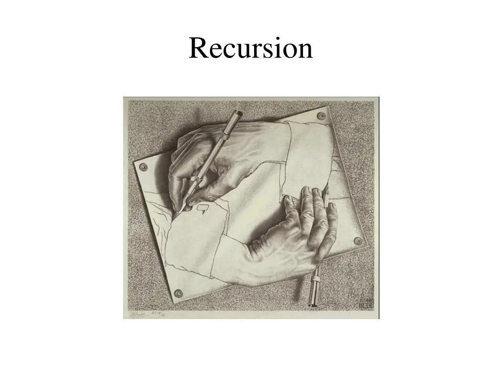 recursion