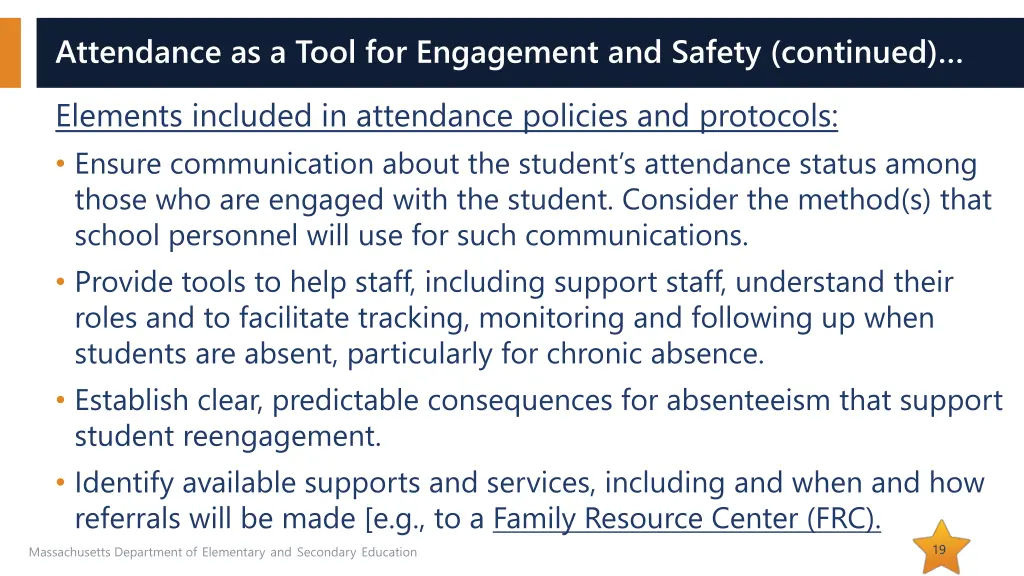 attendance as a tool for engagement and safety 2