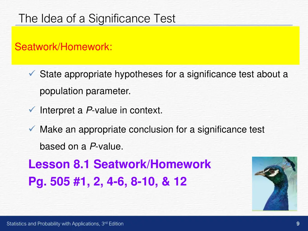 the idea of a significance test 3