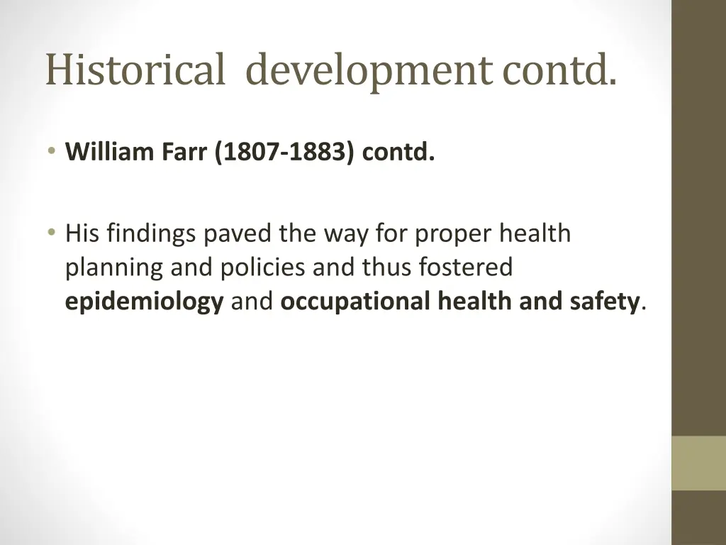 historical development contd 8