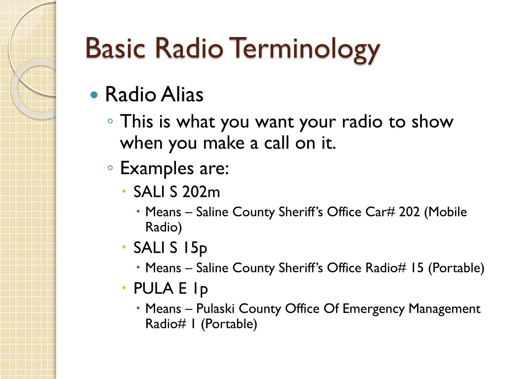 basic radio terminology 3